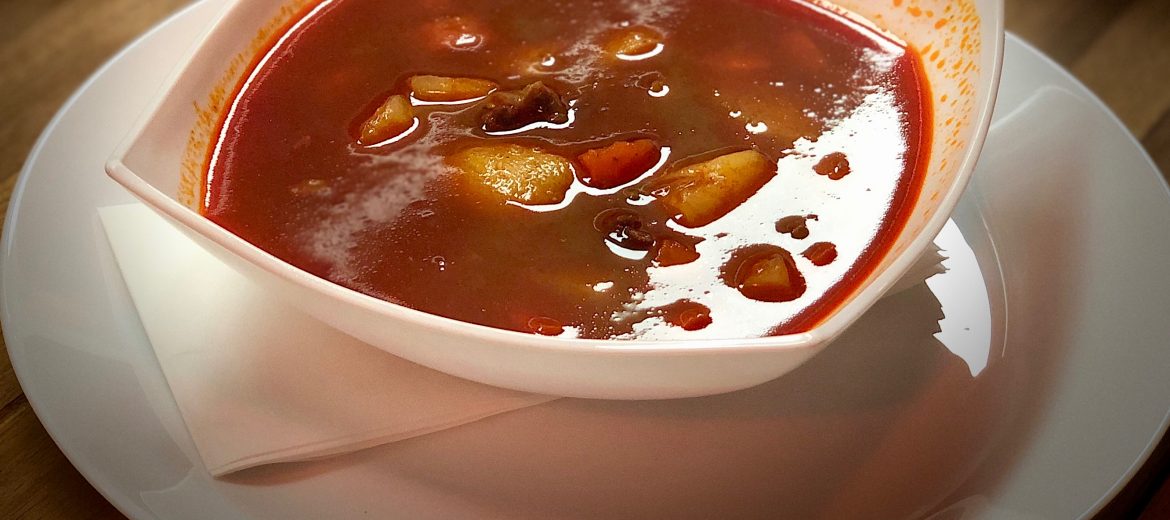 Gulyásleves / Traditional Goulash soup